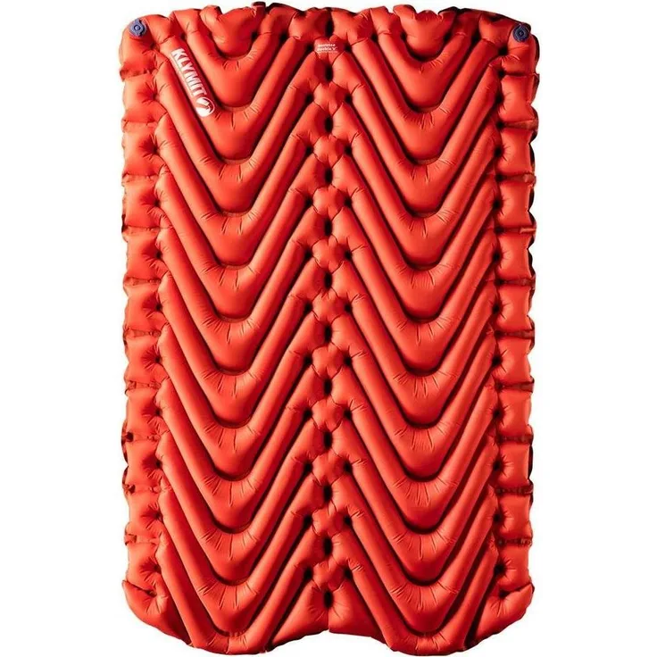 Klymit Isomatte für zwei Personen, mit Seitenunterstützung und Twist-Pull-Technologie für schnelles Aufblasen