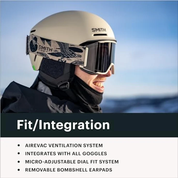 Smith Rodeo Mips, Skihelm für Kinder, 51-55 cm, S, matt Schwarz mit MIPS-Technologie – Bild 8