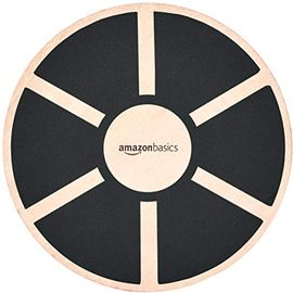 Amazon Basics Balancebrett aus Holz, Schwarz