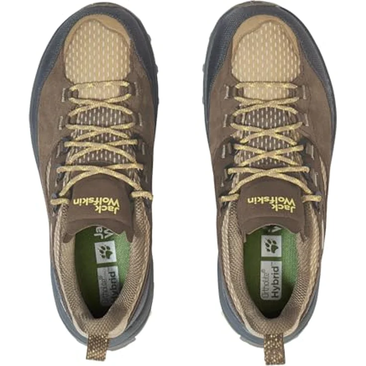 Jack Wolfskin Cyrox Texapore Low W, Damen Wanderschuhe, Größe 36, beige – Bild 3