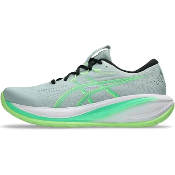 ASICS GEL-CUMULUS 28, Laufschuhe für Herren mit optimaler Dämpfung, COLD MOSS/VITAL GREEN, Größe 43-5 – Bild 5