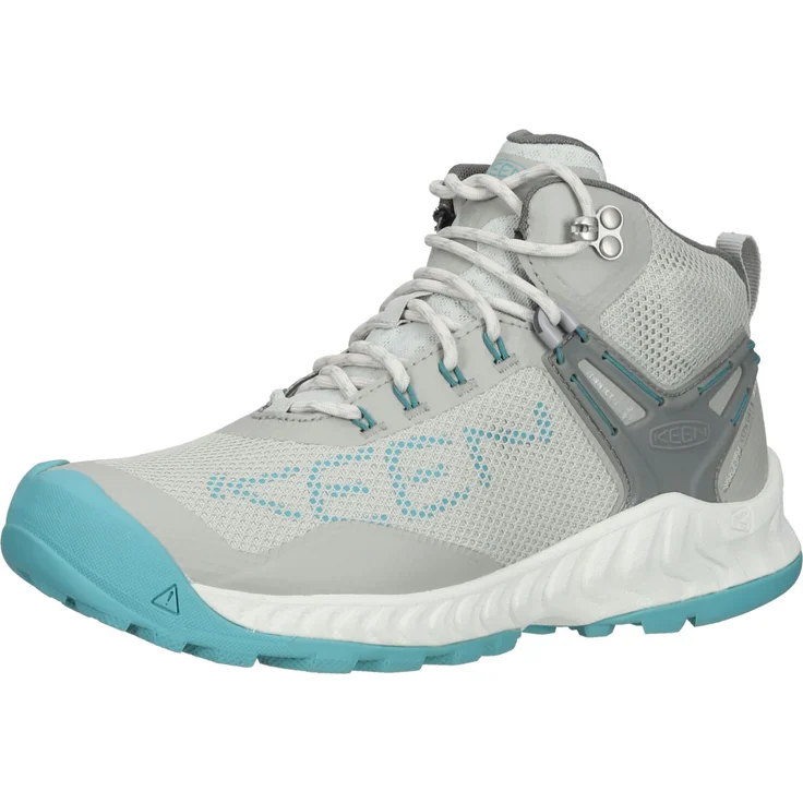 KEEN Nxis Evo Mid MP, wasserdichte Wanderschuhe mit atmungsaktiver Keen.Dry-Technologie, grau – Bild 1