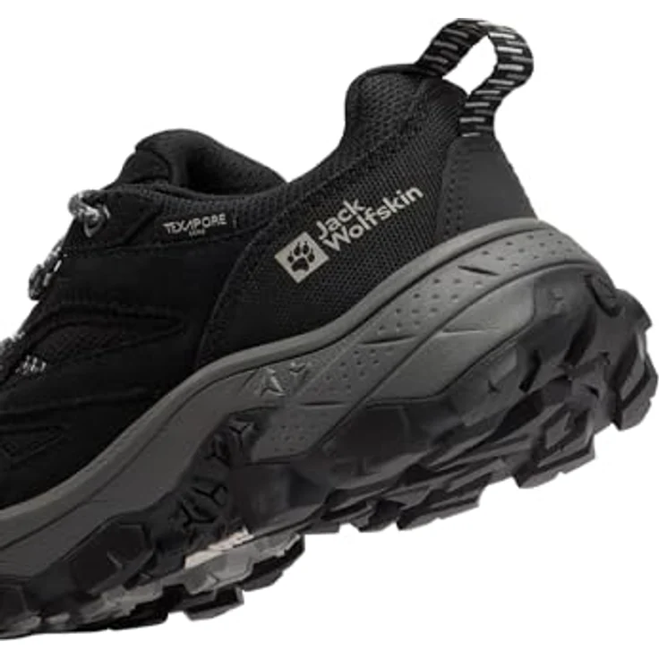 Jack Wolfskin Women's Vojo Tour Texapore Low, Wasserdichte Wanderschuhe für Damen, Schwarz, Größe 37.5 – Bild 7