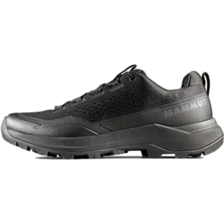 Mammut Sertig III Low Men - Leichter Tageswanderschuh mit atmungsaktivem Mesh-Obermaterial, Farbe: schwarz, Größe: 11 UK / 46 – Bild 2