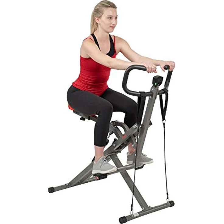 Sunny Health & Fitness Row-N-Ride PRO Squat Assist Trainer - SF-A020052 – Bild 1