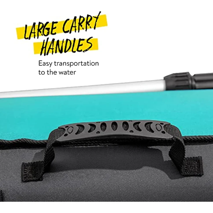 Bestway Hydro-Force Kajak-Set Ventura Elite X2, aufblasbar, für 2 Personen, 330 x 86 cm, max. Belastbarkeit 200 kg, inklusive 2 Paddel und Handpumpe – Bild 5