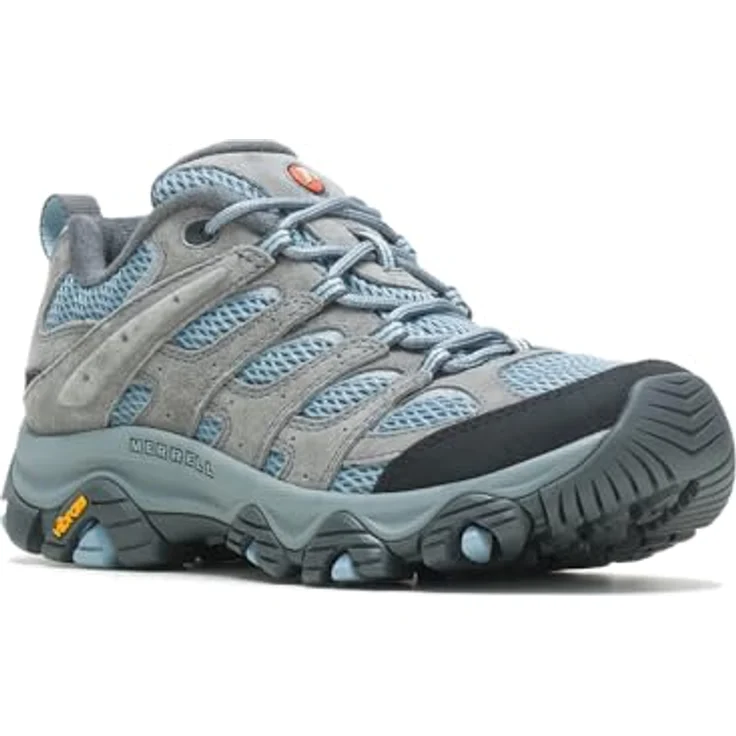Merrell MERJ036344 Wanderschuh, Damen-Wanderschuhe mit Vibram®-Außensohle und hochwertigem Leder-Synthetik-Obermaterial – Bild 2