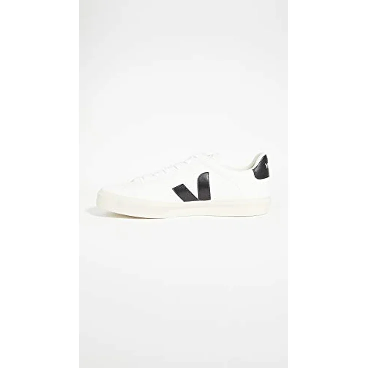 Veja Campo Extra White_Kaki, Laufschuhe aus chromfreiem Rindsleder, Kaki/Weiß, Größe 46 – Bild 6