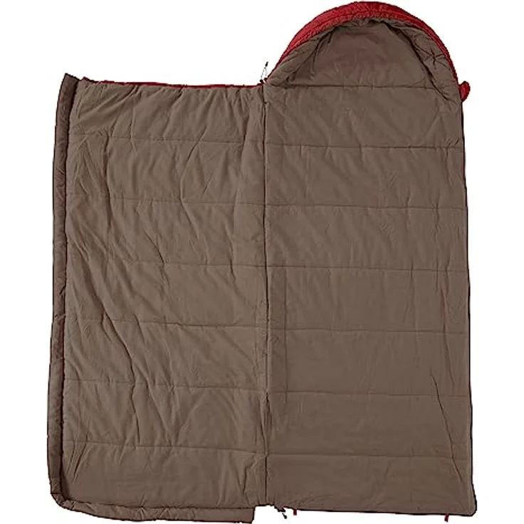 Grand Canyon Schlafsack Utah 150 Kids, warmer Deckenschlafsack in Red Dahlia, Einheitsgröße für Kinder bis 150 cm, Komforttemperatur 2 °C – Bild 5