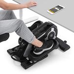 Capital Sports Beintrainer, Mini Heimtrainer, Beintrainer Fitnessgeräte für Zuhause, Heimtrainer für Senioren & Sportler, 8 Stufen, Bluetooth & App-Steuerung, Sportgeräte für Zuhause, Fitnessbikes