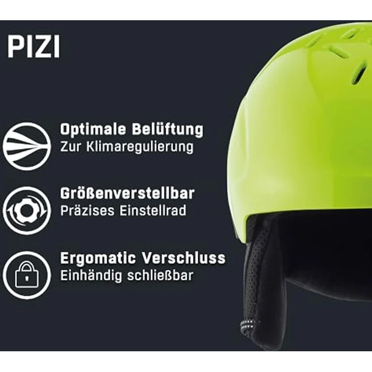 Alpina Pizi neon-yellow matt (50) 51-55 – Bild 3