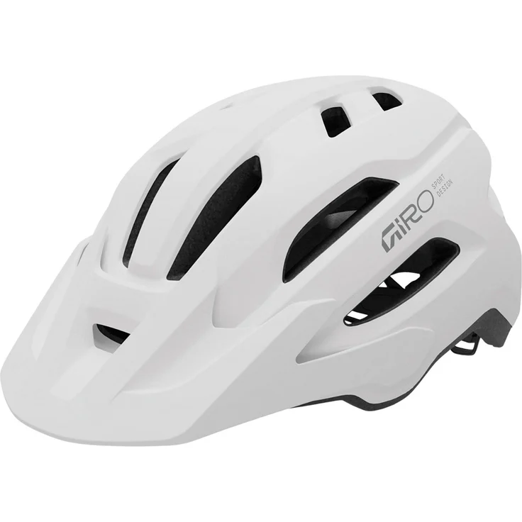 GIRO Fixture II Women 2026, Fahrradhelm für Damen, 50-57 cm, matte white/chrome, optimierte Kühlung, Roc Loc Sport Anpassungssystem