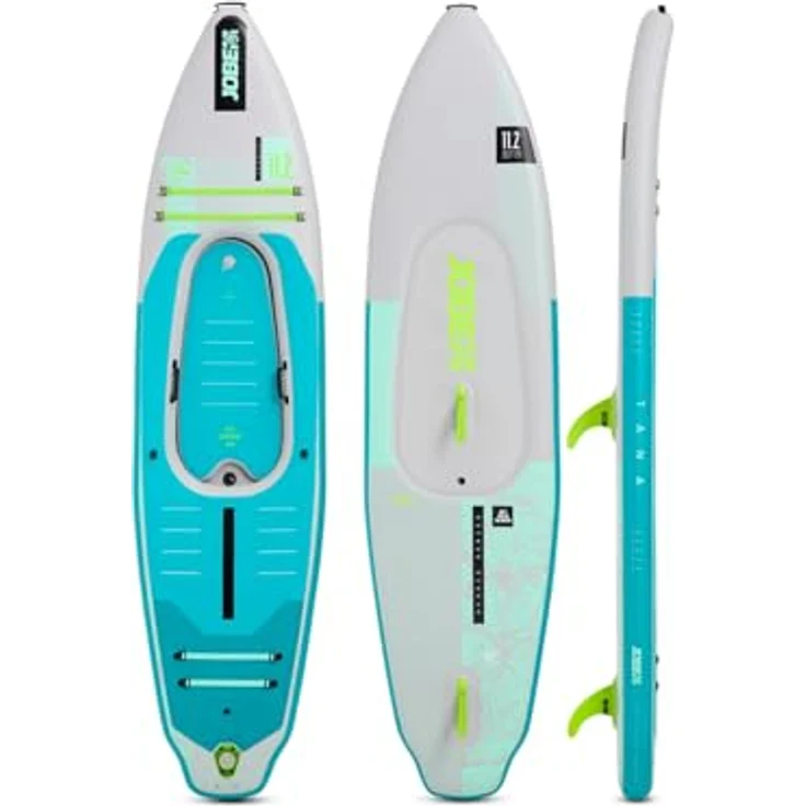 JOBE Aero Tana Hybrid SUP 11.2, Premium SUP & Kajak Board Paket, 340 x 86 cm, leicht, stabil, 20% Carbonpaddel im Lieferumfang – Bild 2