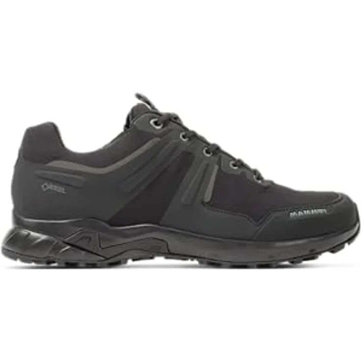 Mammut Ultimate Pro Low GTX, Herren Wanderschuhe mit Gore-Tex Membran und gripex Tri Traction-Sohle, Schwarz