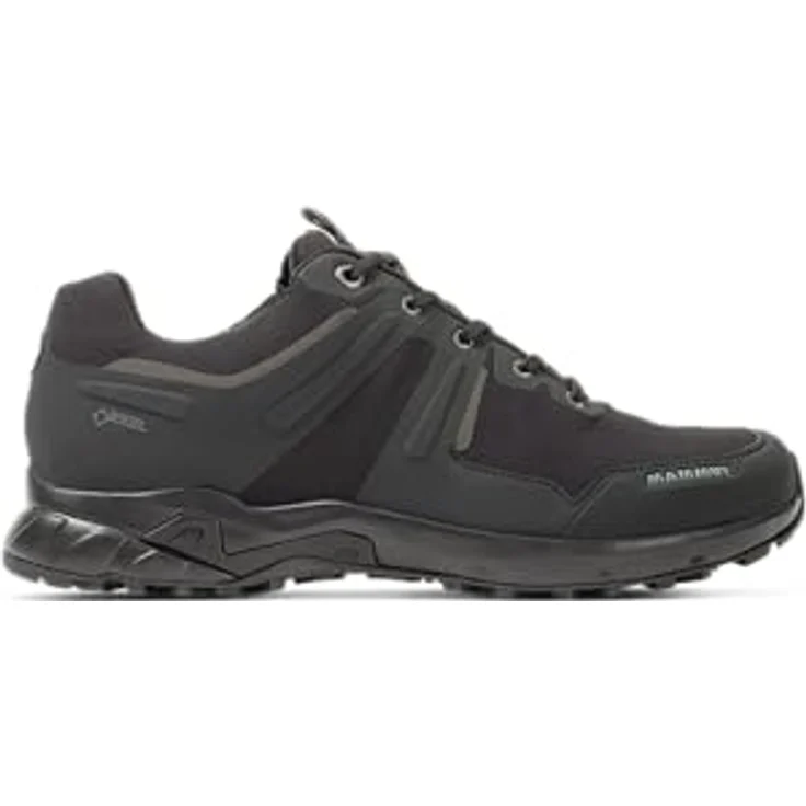 Mammut Ultimate Pro Low GTX, Herren Wanderschuhe mit Gore-Tex Membran und gripex Tri Traction-Sohle, Schwarz – Bild 1