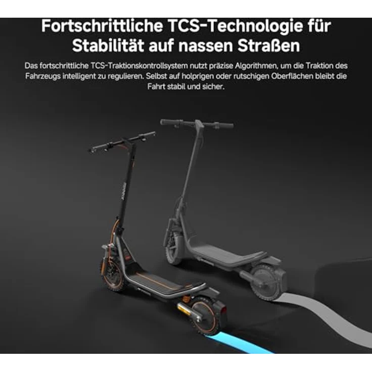 XIAOMI Electric Scooter 6 Pro E-Scooter, 12 Zoll Offroad-Reifen, 70 km Reichweite, 1000W, Vollfederung, App, Schwarz – Bild 12