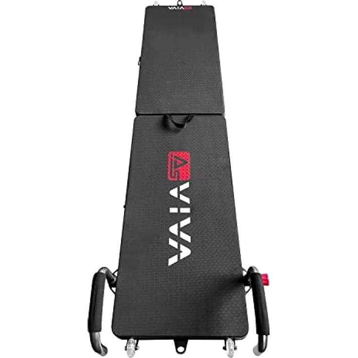 AsVIVA Faltbares Multifunktions Fitness-Board FB1 für Ganzkörper-Training in schwarz | Deutsche Qualitätsmarke | Push-up Liegestütz | Inkl. Widerstandsbänder und Zubehör – Bild 3