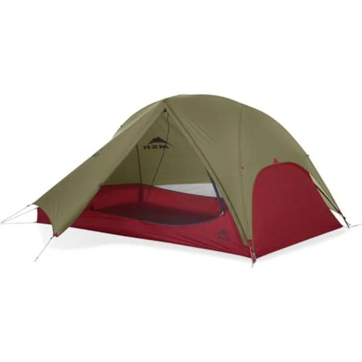 MSR FreeLite 2 Tent V3 2-Personen Zelt, leicht und halb-freistehend, grün – Bild 1