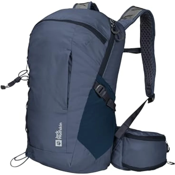 Jack Wolfskin CYROX SHAPE 20 Wanderrucksack mit AEROSHAPE CORE Tragesystem, blau – Bild 5