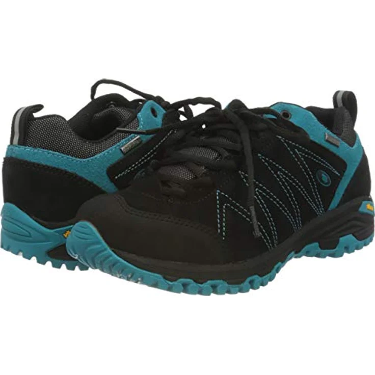 Brütting Mount Kapela Low, Damen Wanderschuhe aus Leder mit Comfortex-Klimamembran, Schwarz – Bild 7