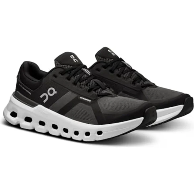 On Running Cloudrunner 2, Damen Laufschuhe mit optimaler Dämpfung, Größe 40, Schwarz – Bild 6