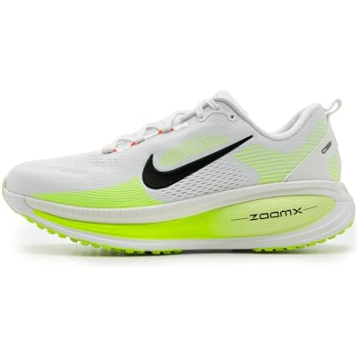 Nike Vomero 18, Laufschuhe für neutrale Pronation, atmungsaktives Mesh-Obermaterial, gepolsterte Innensohle, Weiß, EU 45 – Bild 5