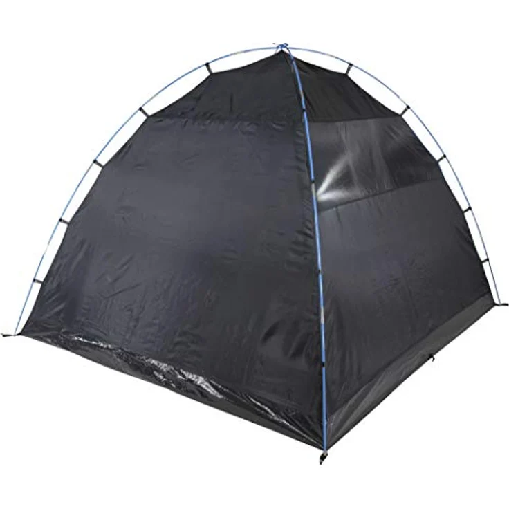 High Peak Tessin 5.0, Kuppelzelt für 5 Personen, 7.50 kg, mit UV-Sonnenschutz und guten Belüftungsmöglichkeiten, blau – Bild 8