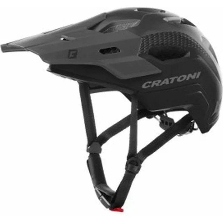 Cratoni C-Maniac 2.0 Trail, MTB Velohelm, 54-58 cm, 350 g, 11 Belüftungsöffnungen, abnehmbares Visier, integrierter Sonnenbrillenhalter, reflektierend