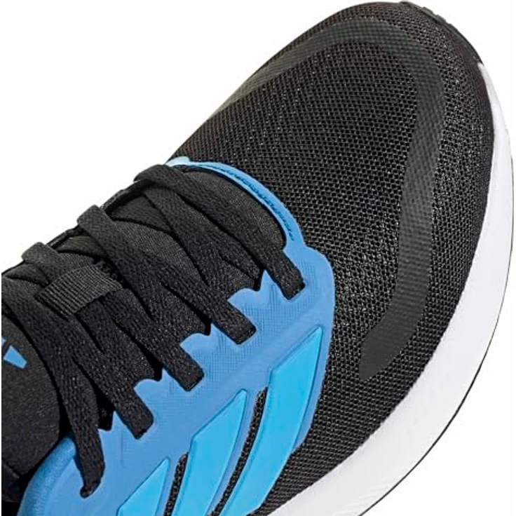 Adidas Runfalcon 5 J, Kinder Laufschuhe aus Textil und Synthetik mit Cloudfoam-Dämpfung und Gummilaufsohle, Unisex – Bild 8