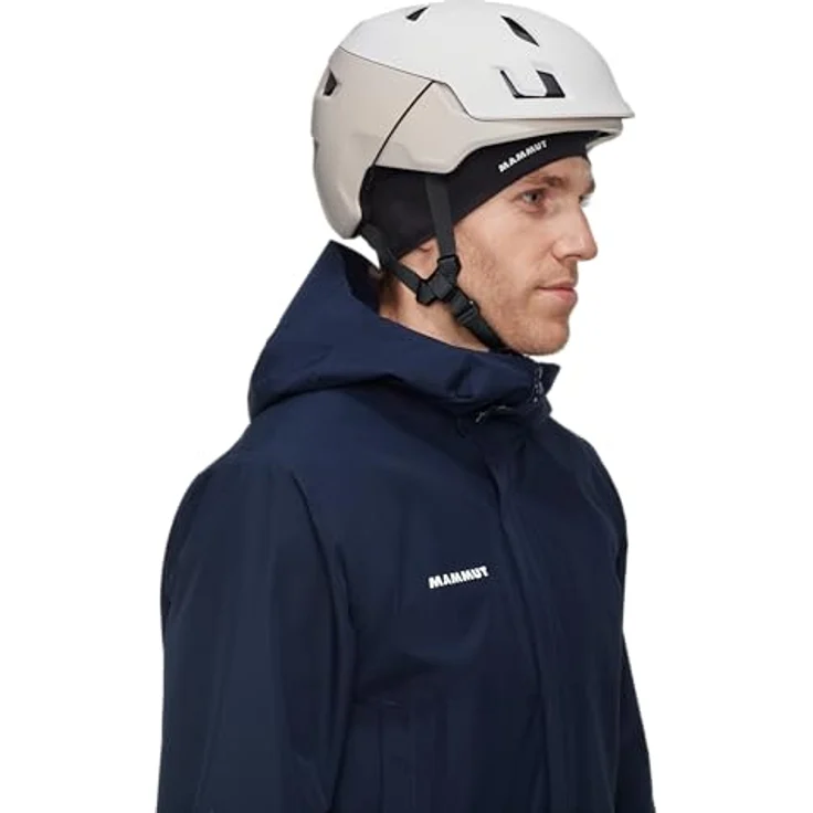 Mammut Haute Route Helmet, Skihelm für Unisex Erwachsene aus ABS mit 360°-Drehknopf, grau – Bild 5