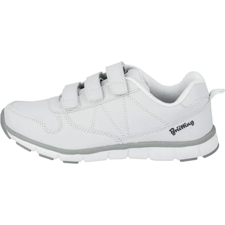 Brütting Herren Laufschuhe, Sneakers aus Synthetikmaterial mit Klettverschluss, Größe 40, Weiß – Bild 2