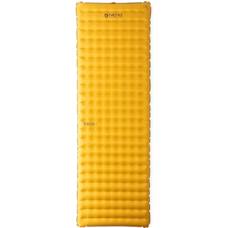Nemo Equipment Tensor Trail, Leichte 3-Season Isomatte mit Pumpsack, 183 cm Mumienform, bluesign zertifiziert