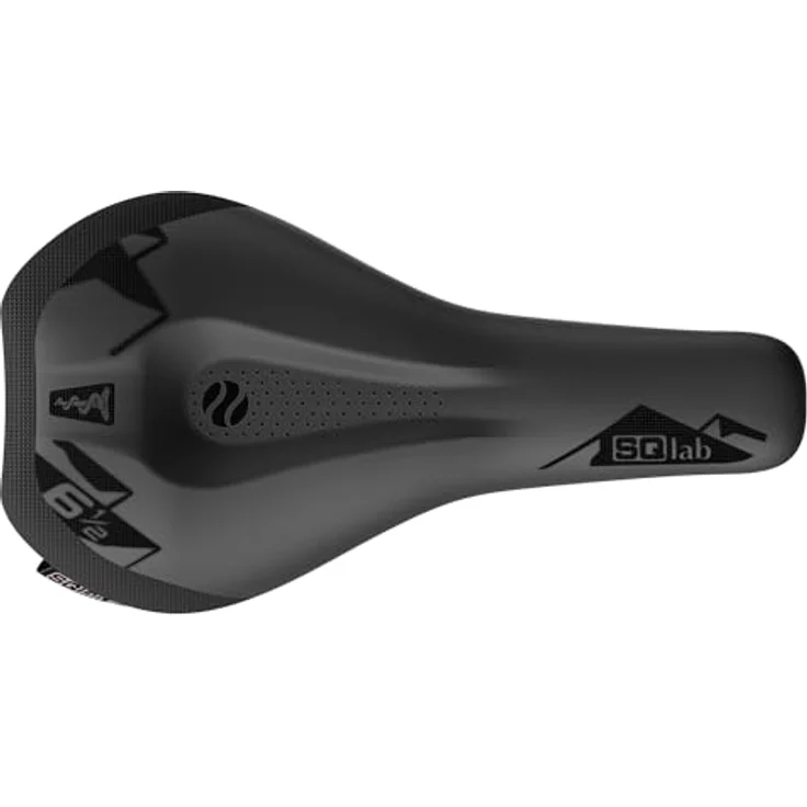 SQlab 6½ Ergowave OX, ergonomischer Kindersattel für Fahrräder, schwarz, 9 cm und 11 cm Breite – Bild 3