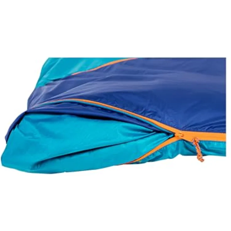 Jack Wolfskin Grow Up Moonrise, Schlafsack (160 cm) mit erweiterbarem Fußende, atmungsaktivem Texatherm Core Ecosphere-Gewebe und Synthetikfaserfüllung, inkl. Packsack – Bild 7