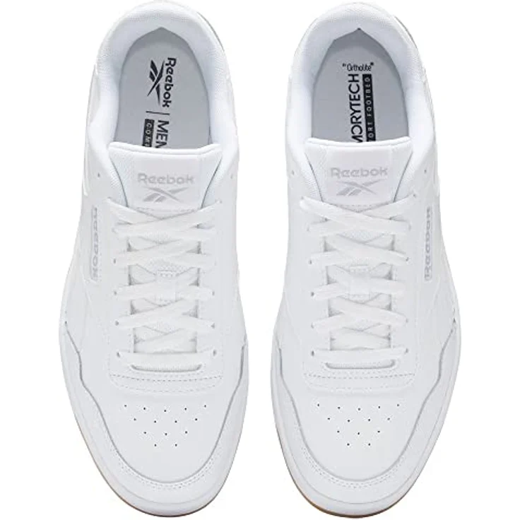 Reebok Classics Court Advance, Laufschuhe aus Leder und Synthetik, rutschfeste Gummi-Sohle, beige, EU 41 – Bild 7