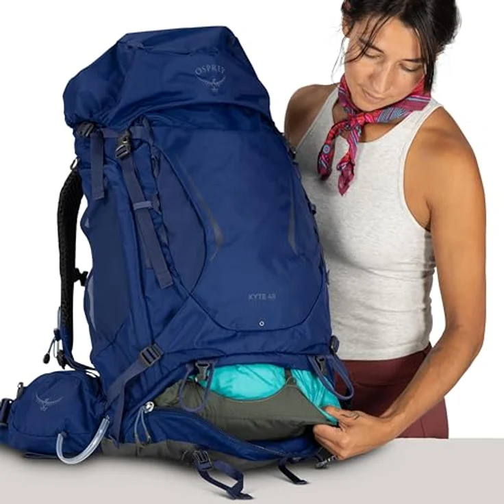 Osprey Kyte 48, Wanderrucksack WM-L 71 cm, 100% Nylon, braun – Bild 11