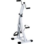 HOMCOM Heimtrainer Bewegungstrainer für Senioren, Arm- und Beinmuskulatur stärken, LCD-Display, stufenlos verstellbarer Widerstand