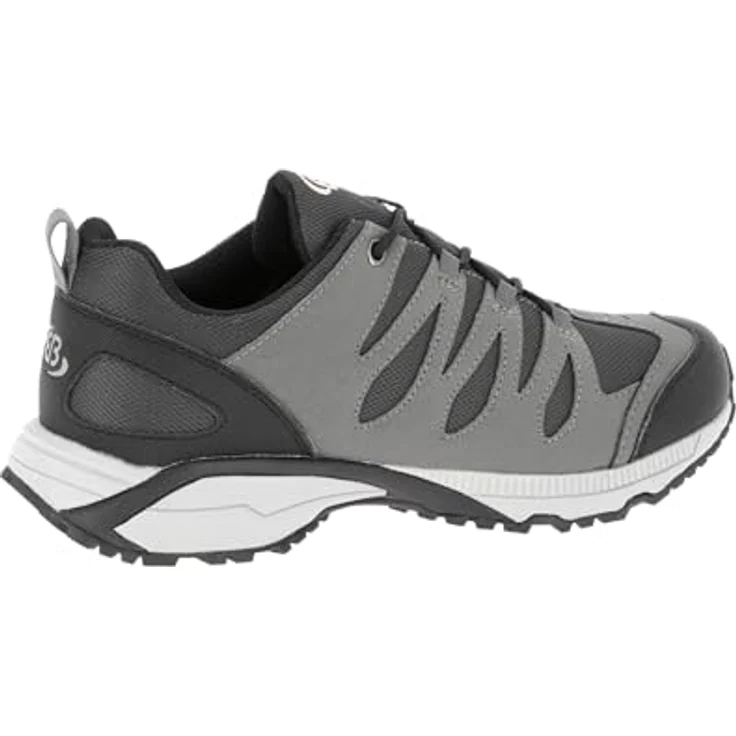 Brütting Herren Wanderschuhe Expedition, Schwarz - Robuste Gummisohle, Flexibles Nylon, Perfekte Passform durch Schnürung – Bild 4
