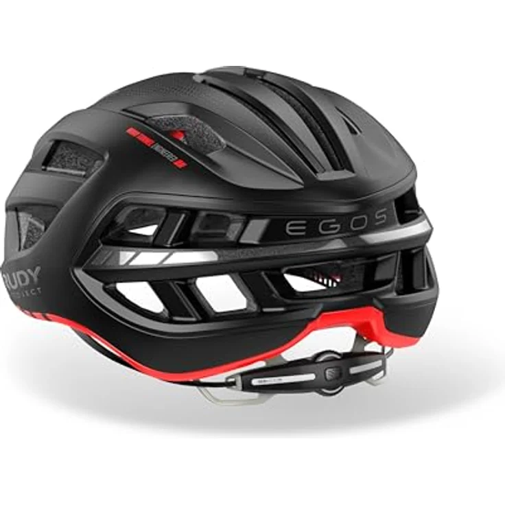 Rudy Project Egos Black Matte M, Fahrradhelm mit Doppelschicht-EPS-Kern und innovativer Luftzirkulation – Bild 4