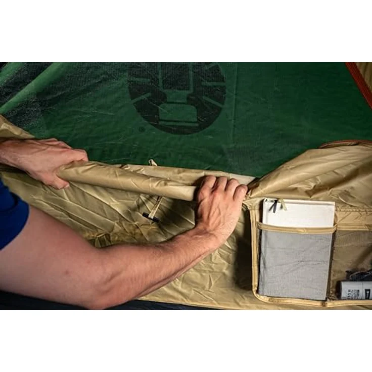 Coleman FastPitch Swagger 3, Kuppelzelt für 3 Personen, grün, mit schnellem Aufbau und UV-Schutz – Bild 17