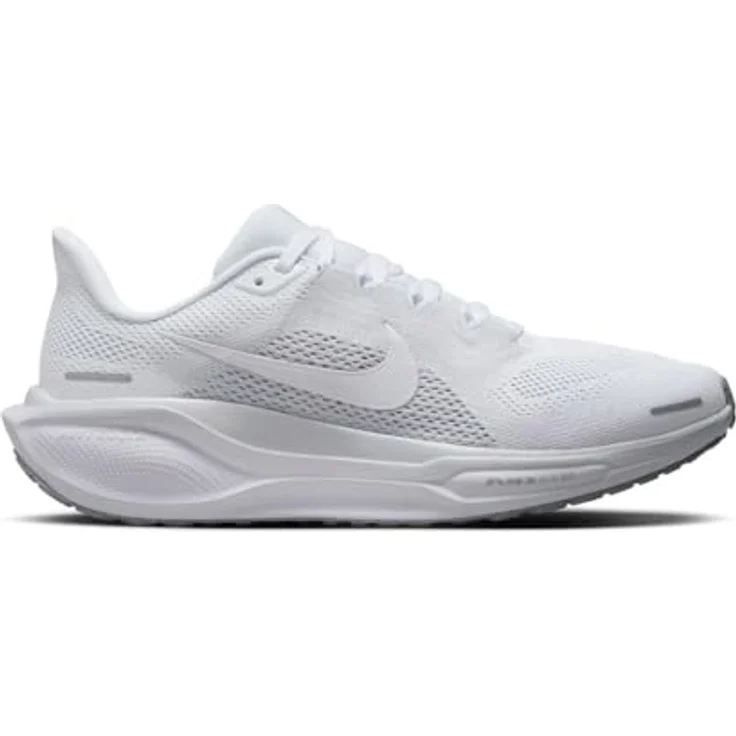 Nike PEGASUS 41 W, Laufschuh mit reaktionsfreudiger Dämpfung und atmungsaktivem Mesh-Obermaterial, weiß, Größe 9 – Bild 2