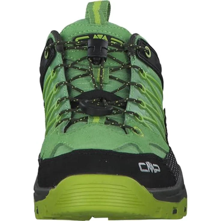 CMP Rigel Low WP 3q54554j, Wasserdichte Wanderschuhe für Kinder mit griffiger Gummisohle, Grün, EU 38 – Bild 5