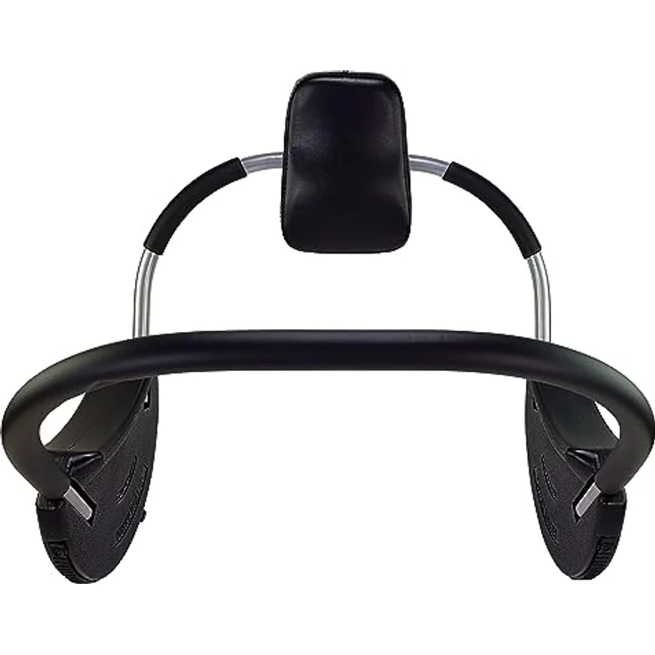 Tunturi Bauchtrainer - Bauchmuskeltrainer - Ab roller - Fitnessgerät für zuhause - Ergonomisch geformt - Robustem Material – Schwarz – Bild 3