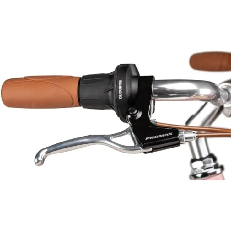 Maxim La Vita 7 24, Kinderfahrrad mit 7 Gang Shimano Tourney, Kettenschaltung, Straßenausstattung, violett/rosa – Bild 8