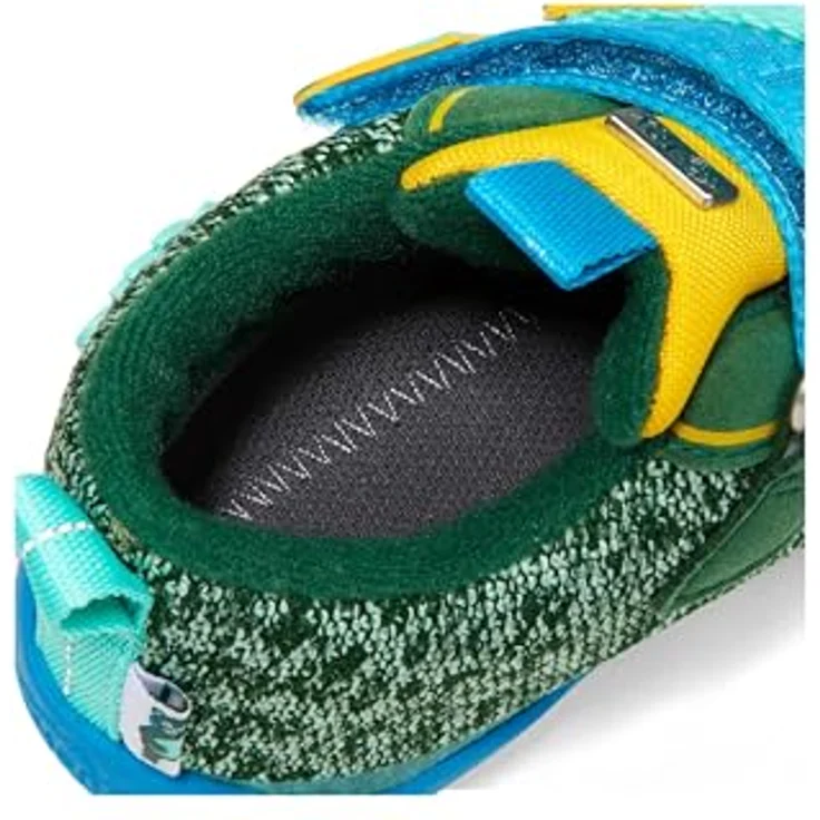 Affenzahn KNIT HAPPY Bär, Unisex Wanderschuhe, Barfussschuhe, wasserdicht und atmungsaktiv, Klettverschluss, Gummisohle, Grün (Größe 27) – Bild 8