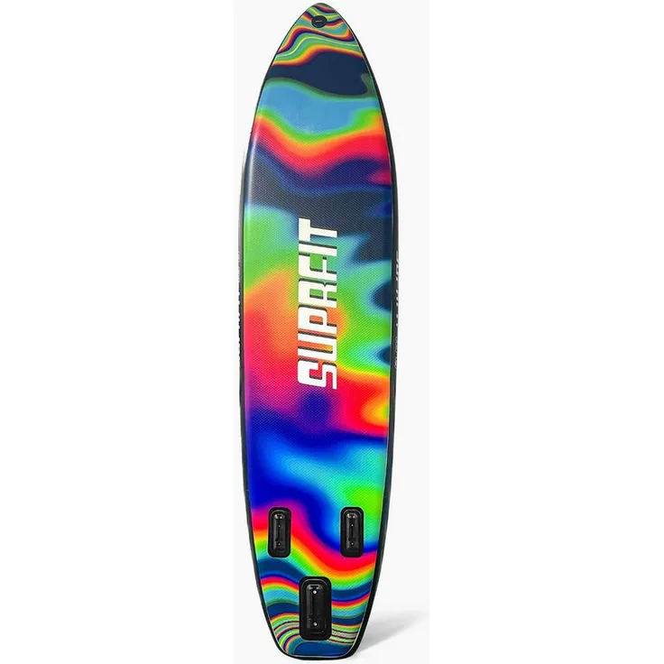SF SUPRFIT Inflatable SUP-Board Chroma, aufblasbares Stand-Up Paddling Board für Touring, 330 cm, robustes Design in Neonfarben