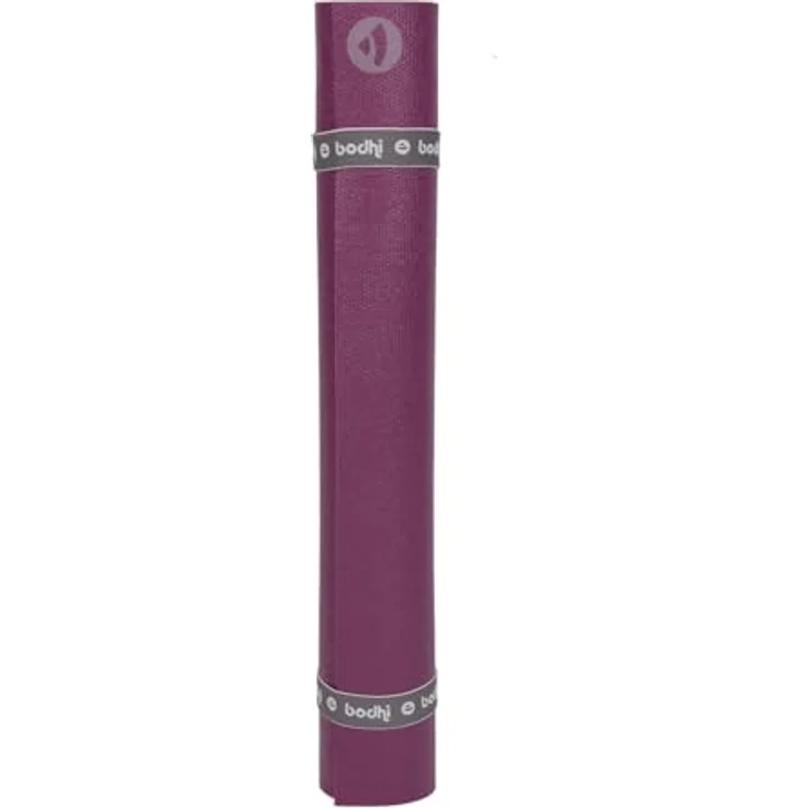 Bodhi Yogamatte Kailash Premium 60, rutschfest & schadstofffrei, Studiomatte für Yoga & Pilates, OEKO-TEX 100, wild berry – Bild 5