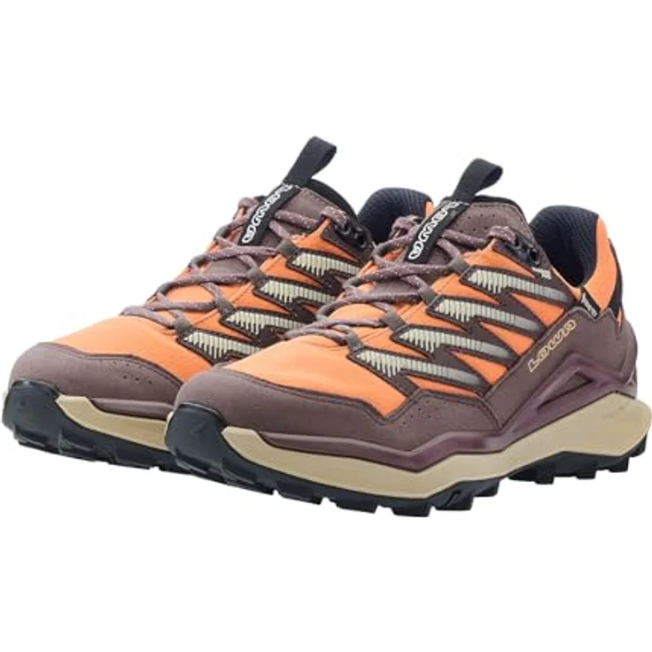 Lowa Maddox Pro GTX Lo Damen Trekkingschuhe, wasserdicht, sportlich und flexibel, Größe 41 EU, grau – Bild 5