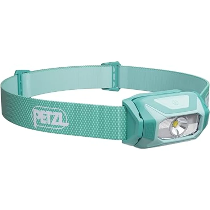 PETZL TIKKINA LAMP, Kompakt-Stirnlampe mit 300 Lumen, grün, drei Leuchtstufen – Bild 1