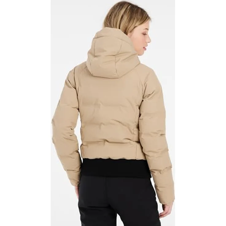 PROTEST PRTALYSUMI Skijacke, beige, Kapuze, Damen, Größe 40 – Bild 9